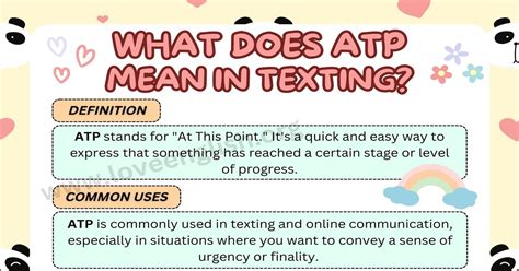 what does atp mean in texting|define atp slang.